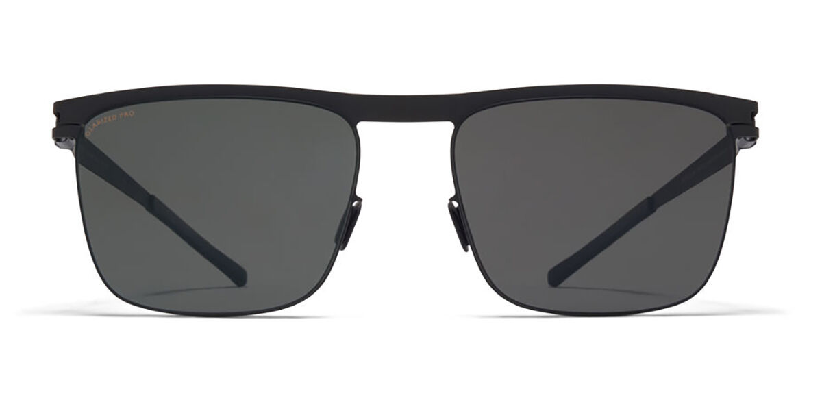 Image of Mykita Will Polarized 002 Óculos de Sol Pretos Masculino PRT