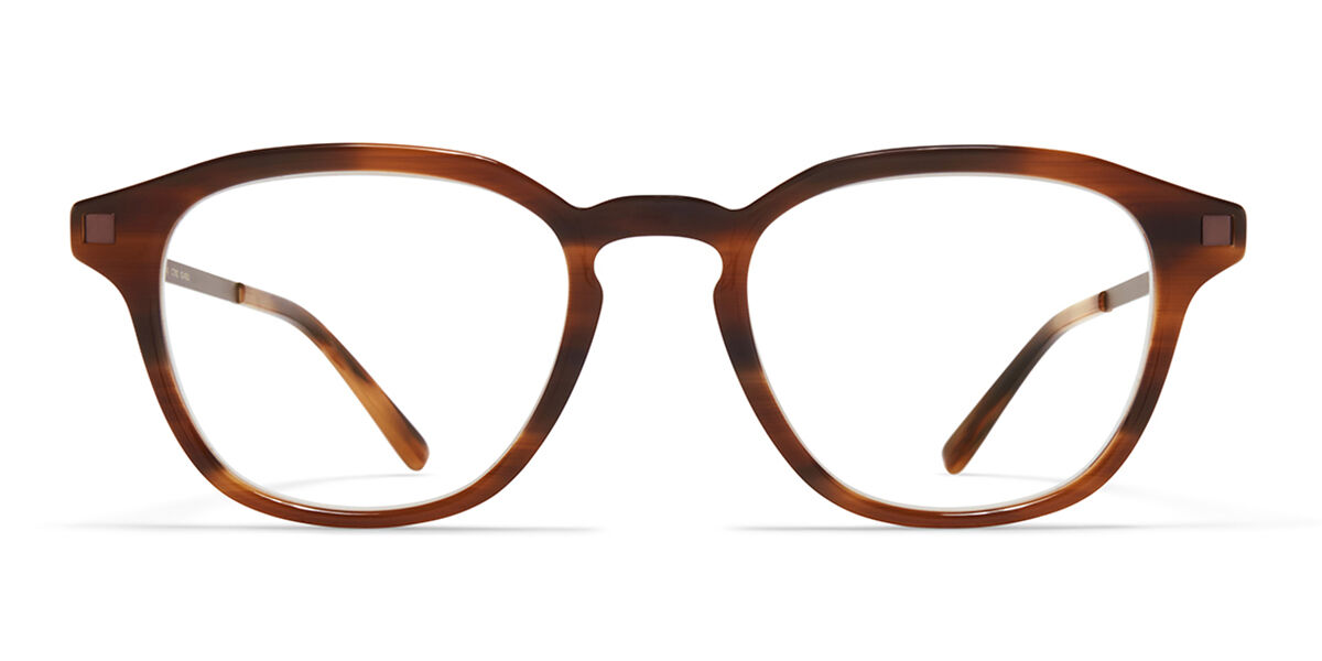 Image of Mykita Yura 792 Óculos de Grau Marrons Masculino PRT