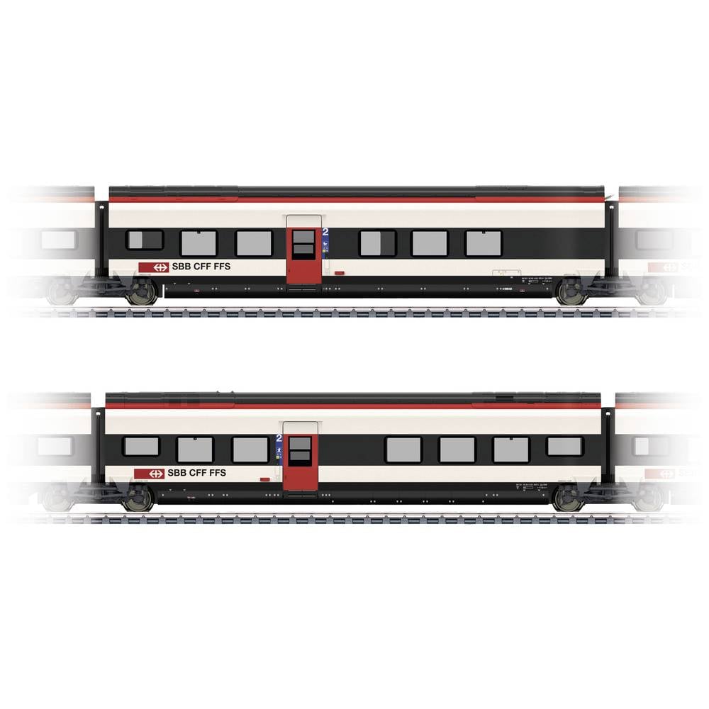 Image of MÃ¤rklin 43462 H0 Supplementary set 2 for Giruno of SBB D(B9) 2nd class and E(B8) 2nd class