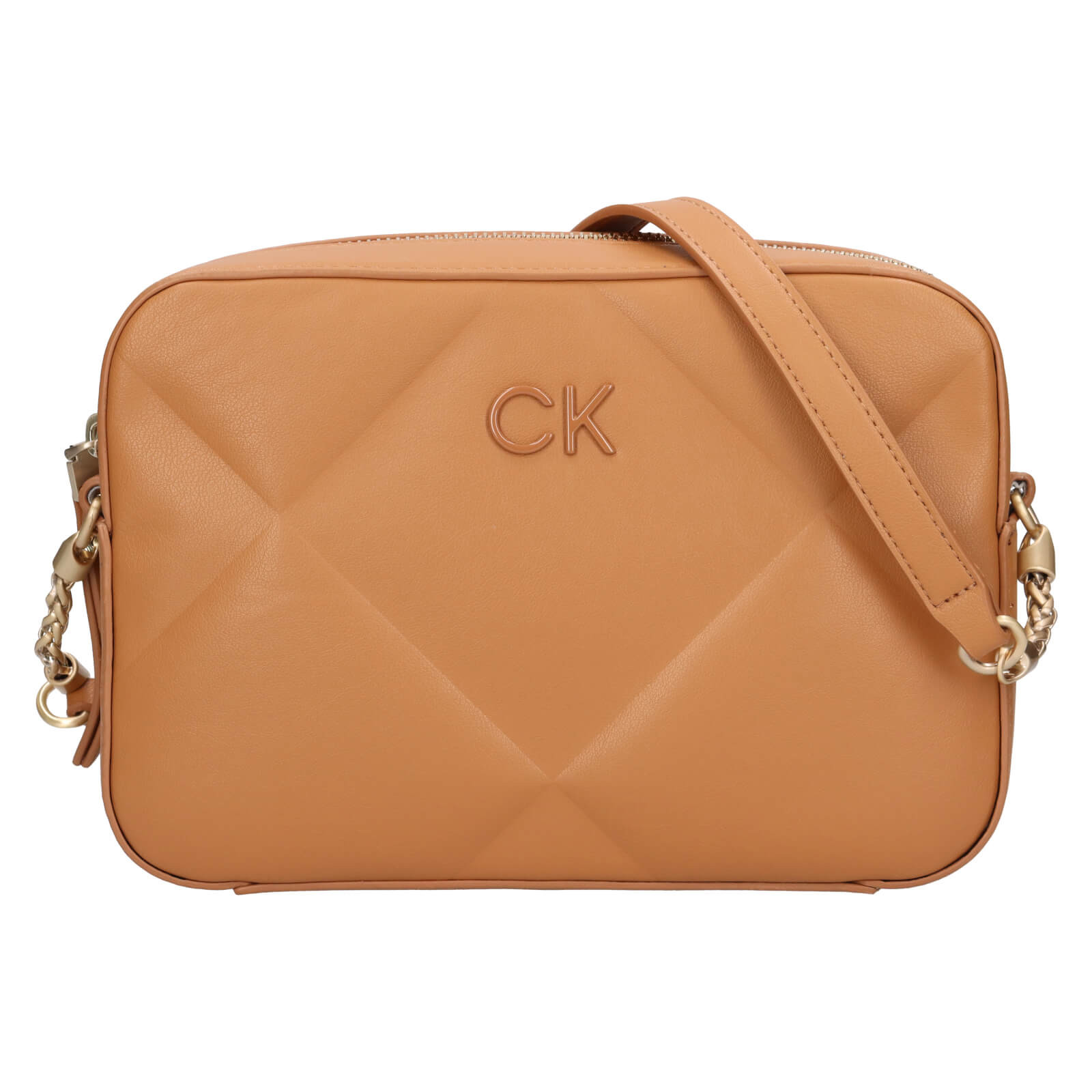 Image of Női Calvin Klein Quina crossbody táska - barna HU