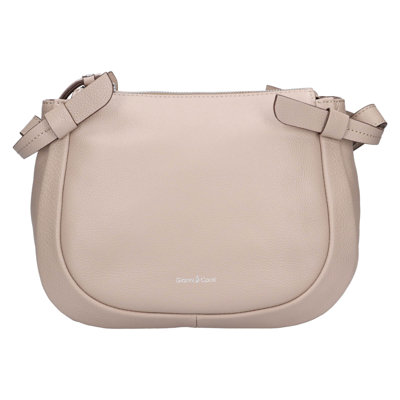 Image of Női bőr crossbody kézitáska Gianní Conti Emilia - bézs HU