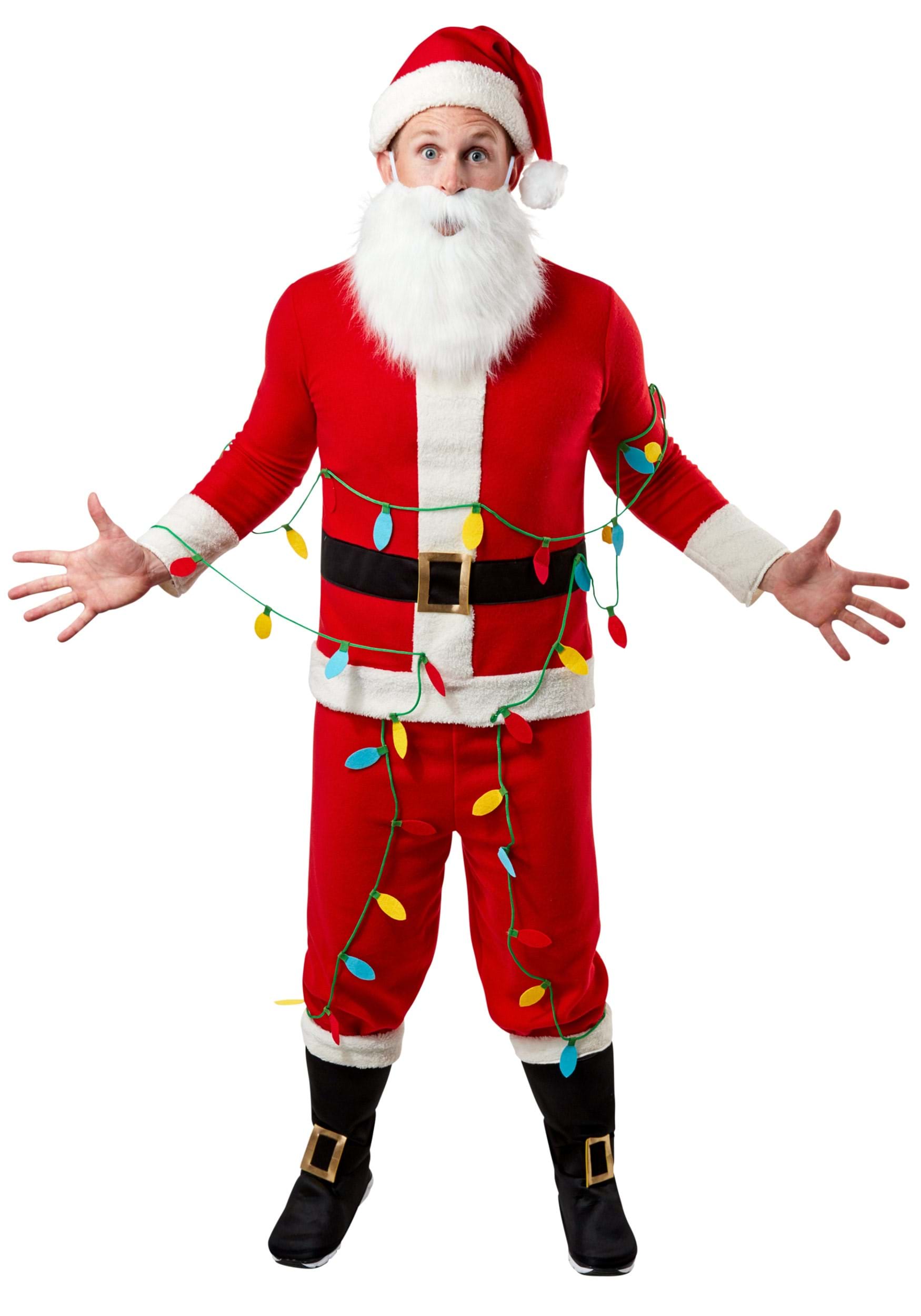Image of National Lampoon's Adult Clark Griswold Santa Costume ID RU702963-L