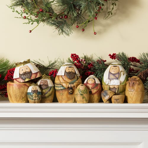 Image of Nativity Nesting Dolls Set ID 3011693