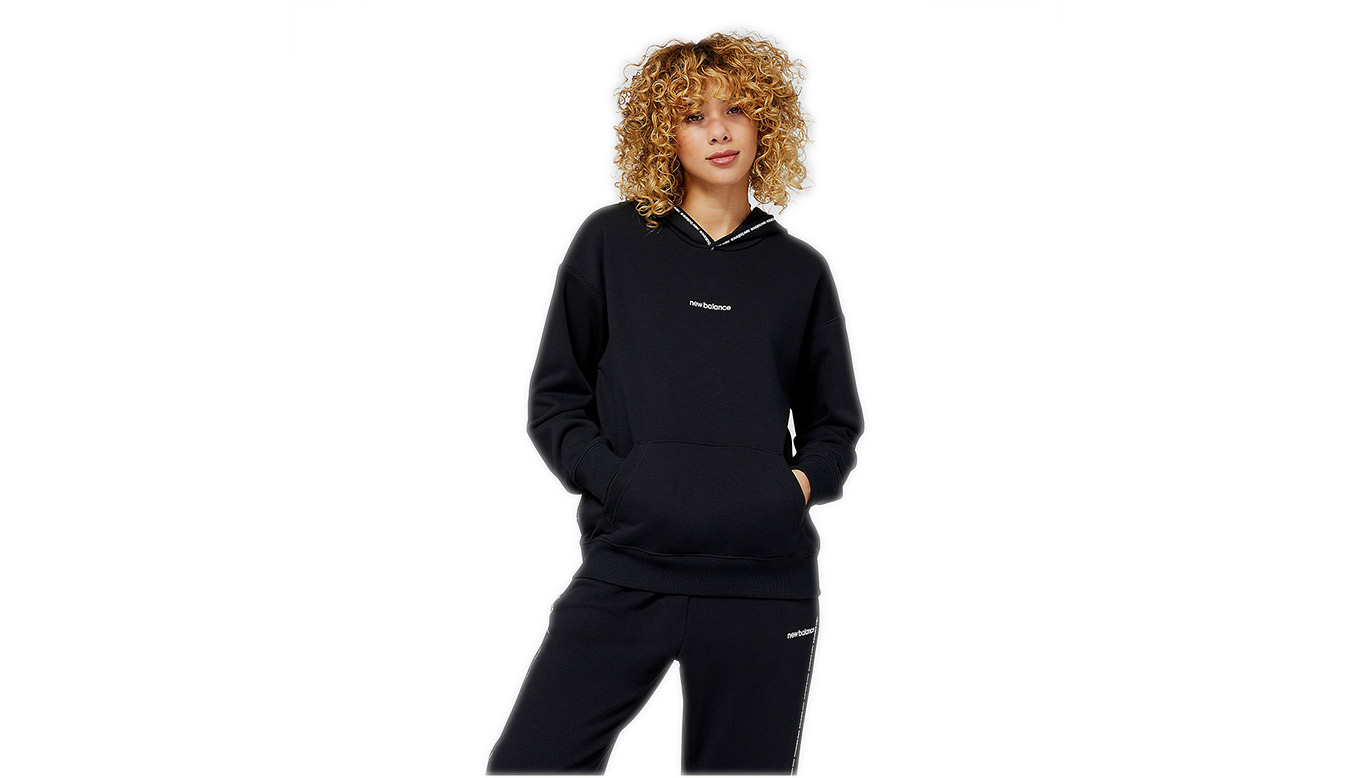 Image of New Balance Essentials Fleece Hoodie W HU