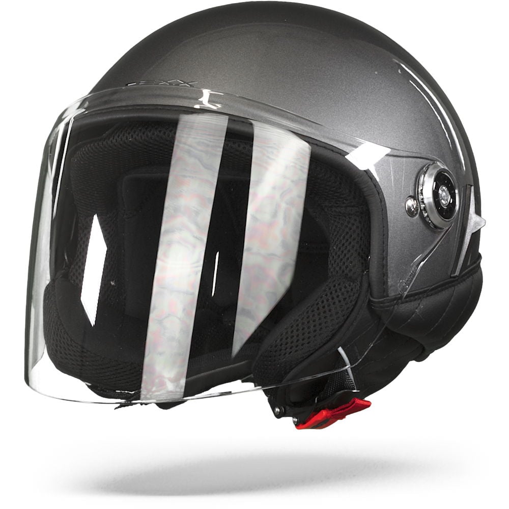 Image of Nexx SX60 Artizan Titanium Jet Helmet Size S EN