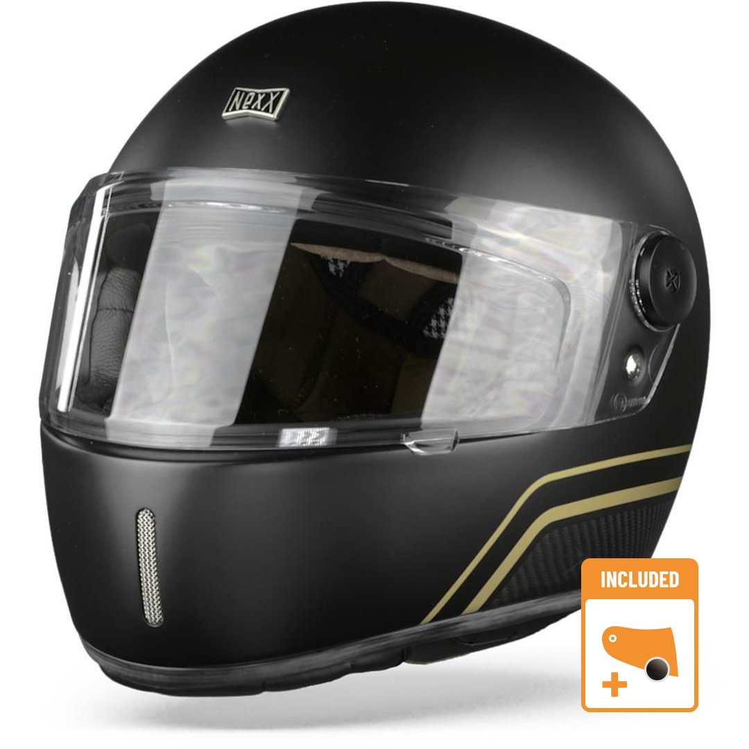Image of Nexx XG100R Giant Slayer Carbon Or Mat Casque Intégral Taille XL