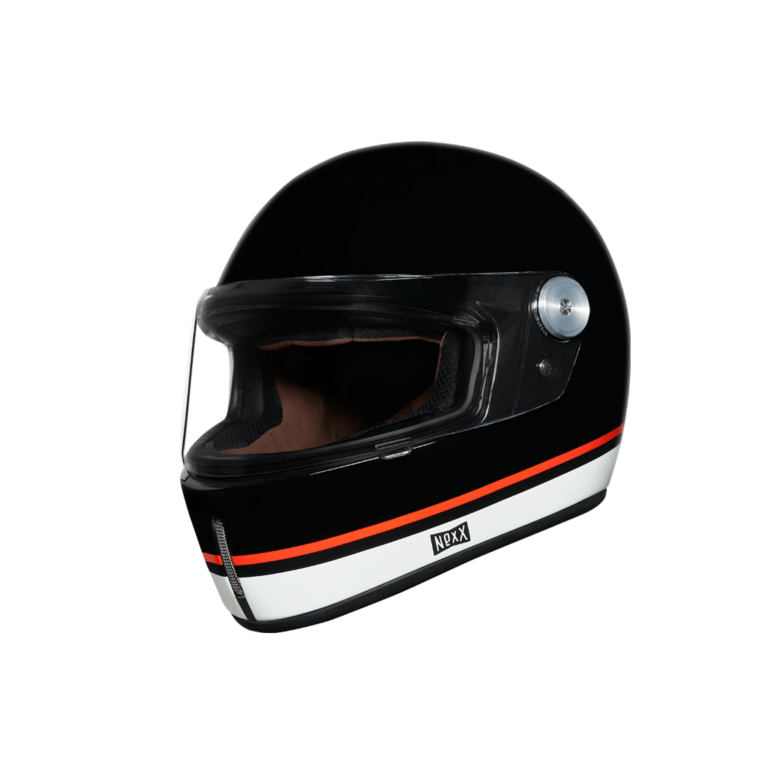 Image of Nexx XG100R Rumble Black White Full Face Helmet Size S EN