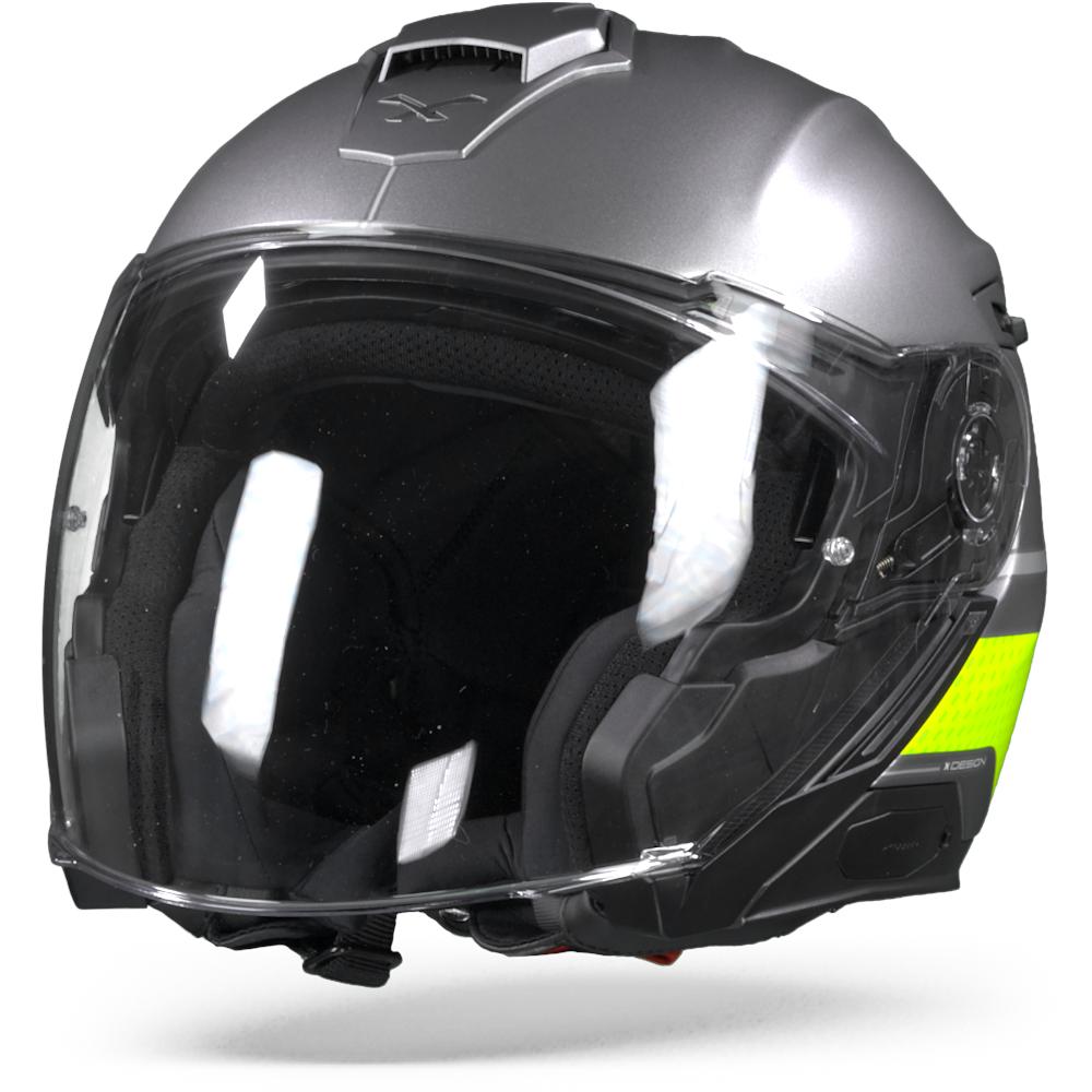 Image of Nexx XViliby Streetgeist Titan Matt Jet Helmet Size L EN