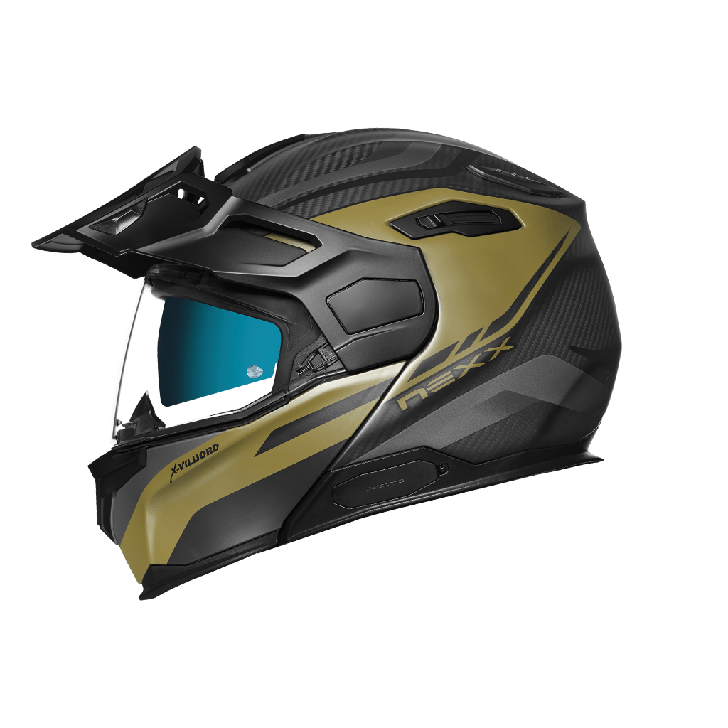 Image of Nexx XVilijord Hiker Green Grey Matt Modular Helmet Size XL ID 5600427105477