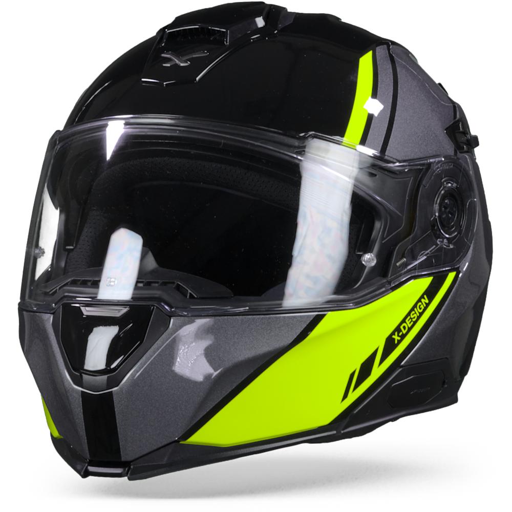 Image of Nexx XVilitur Hi-Viz Neon Grey Modular Helmet Talla 3XL