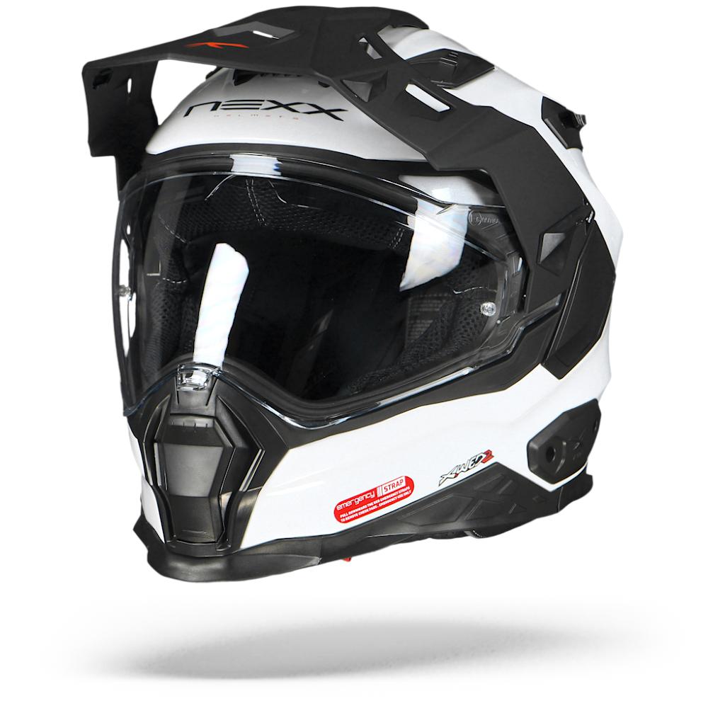 Image of Nexx XWED2 Plain Casco De Aventura Blanco Talla 2XL