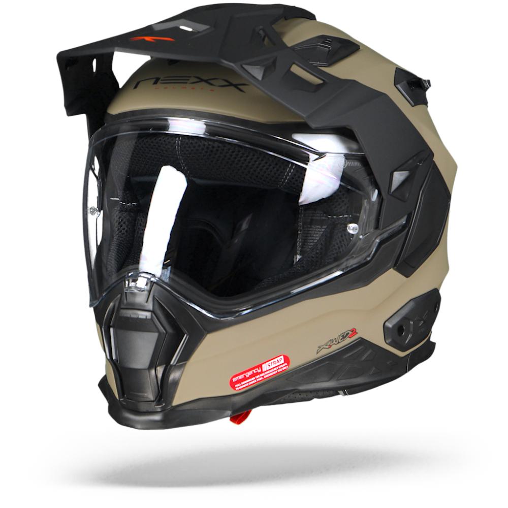 Image of Nexx XWED2 Plain Matt Desert Endurohelm Größe 3XL