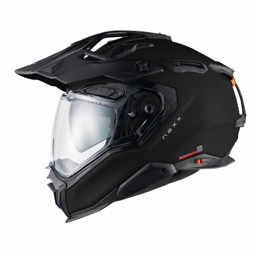 Image of Nexx XWED3 Plain Black Matt Adventure Helmet Size XS ID 5600427117302