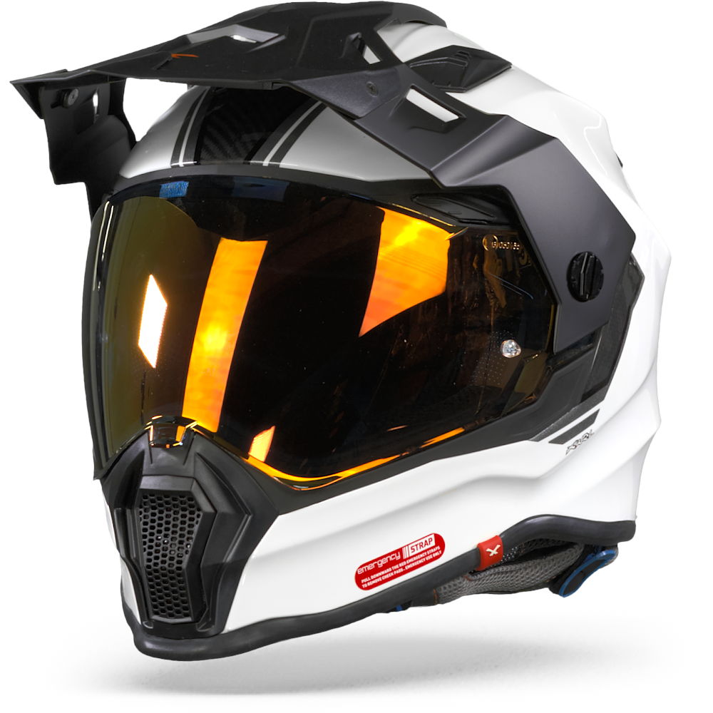 Image of Nexx XWRL Fullwhite Casque d'Aventure Taille XS