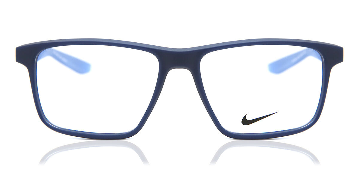 Image of Nike 5002 422 Óculos de Grau Azuis Masculino BRLPT