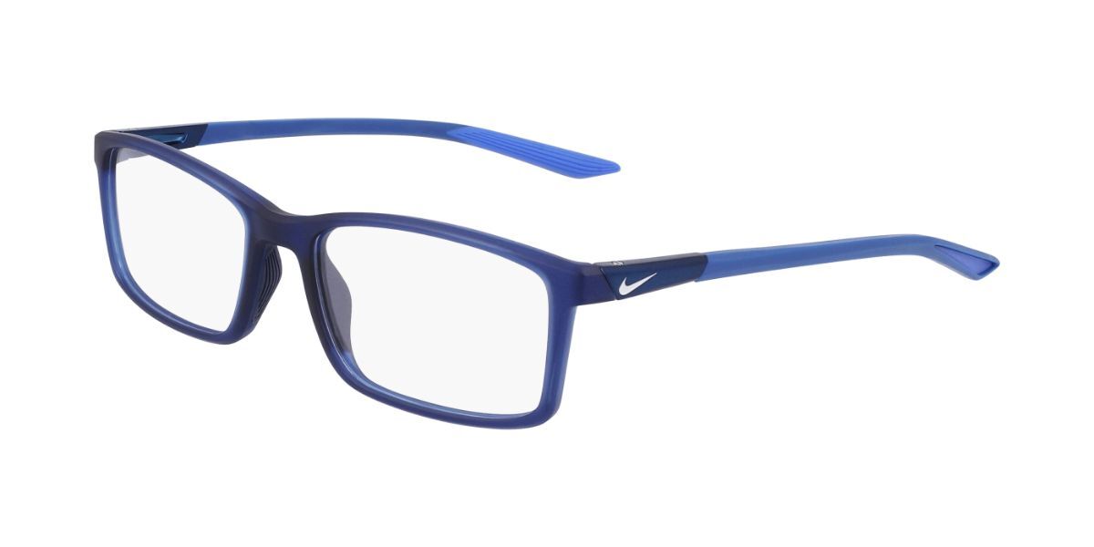 Image of Nike 7287 410 Óculos de Grau Azuis Masculino BRLPT