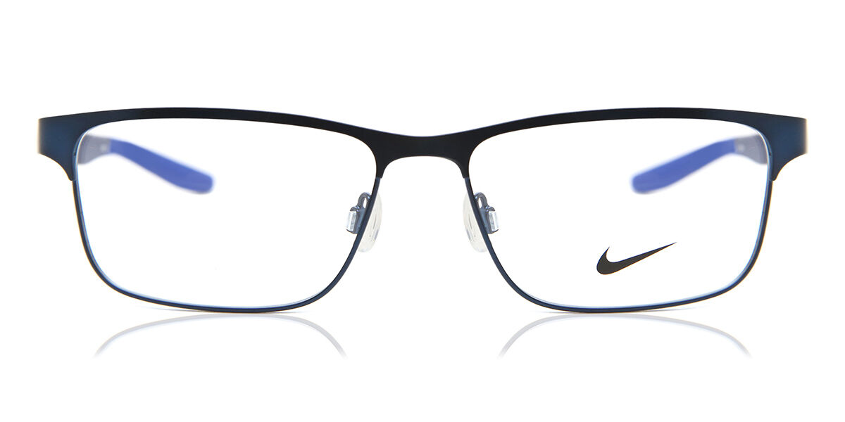 Image of Nike 8130 416 Óculos de Grau Azuis Masculino BRLPT