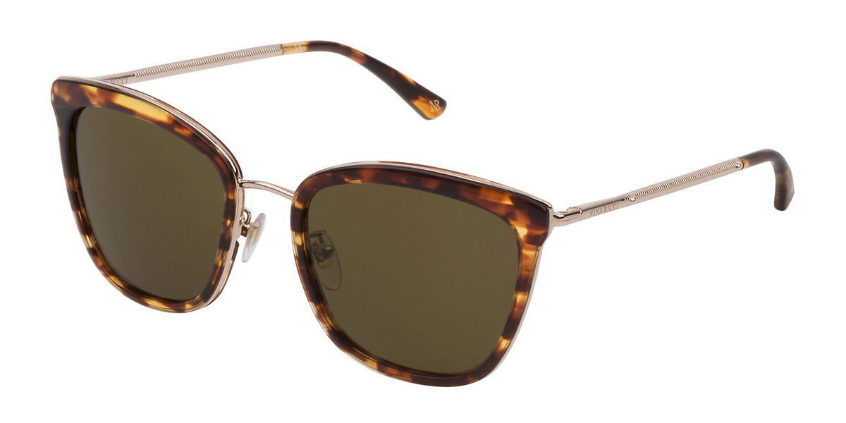 Image of Nina Ricci SNR215 0743 Óculos de Sol Tortoiseshell Feminino PRT