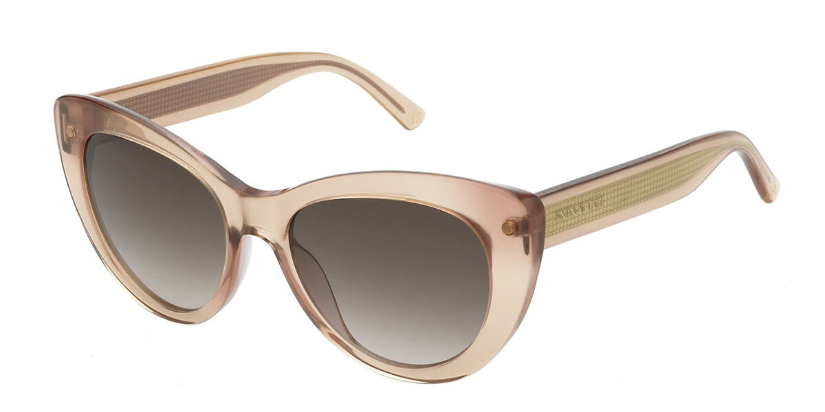 Image of Nina Ricci SNR375 0GBH Gafas de Sol para Mujer Amarillas ESP