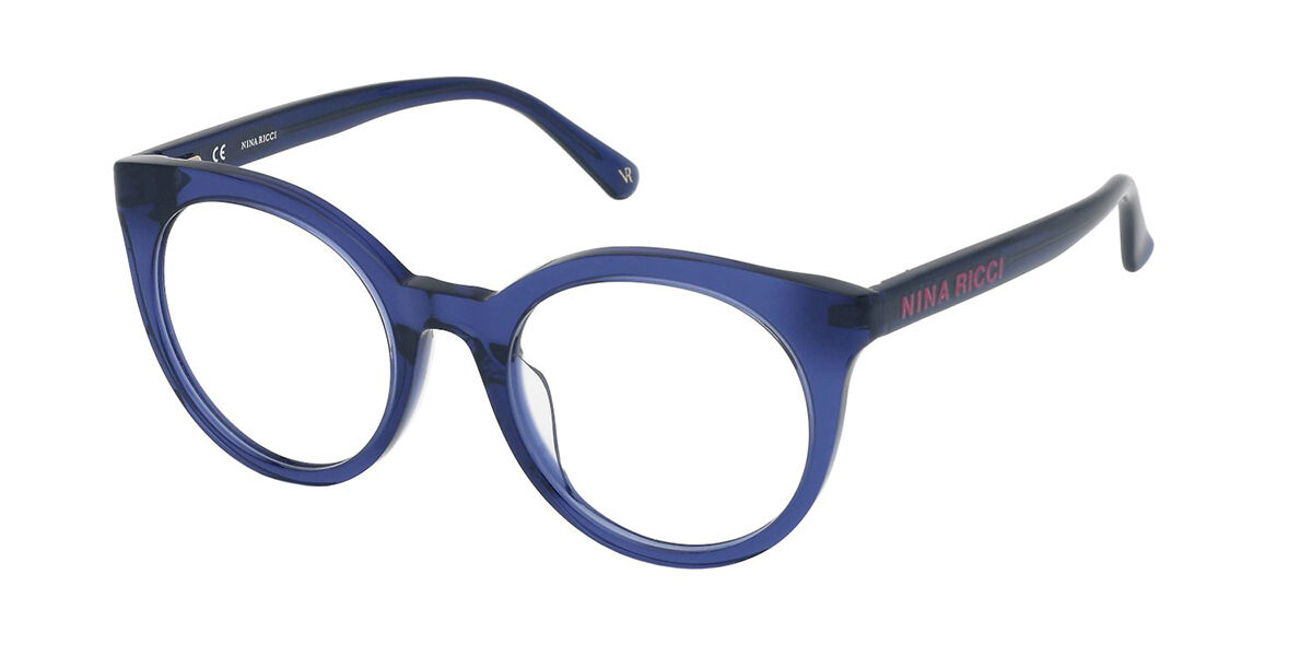 Image of Nina Ricci VNR289 0T31 50 Niebieskie Damskie Okulary Korekcyjne PL