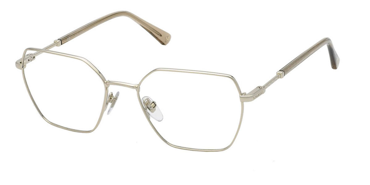 Image of Nina Ricci VNR336 0594 53 Złote Damskie Okulary Korekcyjne PL