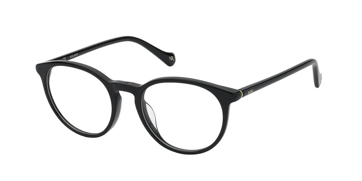 Image of Nina Ricci VNR337 0700 50 Czarne Damskie Okulary Korekcyjne PL