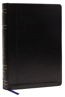 Image of Niv Chronological Study Bible Leathersoft Black Comfort Print: Holy Bible New International Version