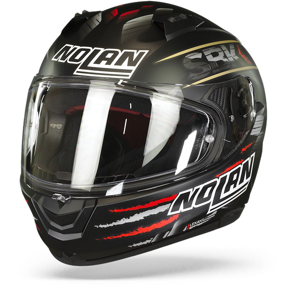 Image of Nolan N60-6 Sbk 32 Flat Black Full Face Helmet Talla XL
