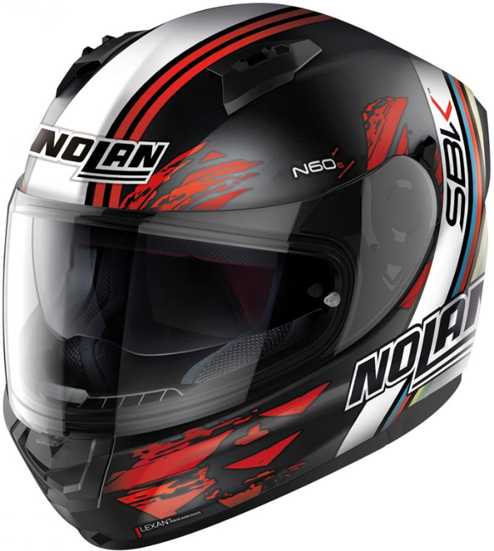 Image of Nolan N60-6 Sbk 56 Full Face Helmet Size XL ID 8030635909753