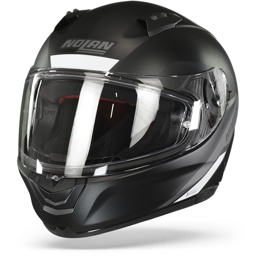 Image of Nolan N60-6 Staple 40 Flat Black Full Face Helmet Talla XS