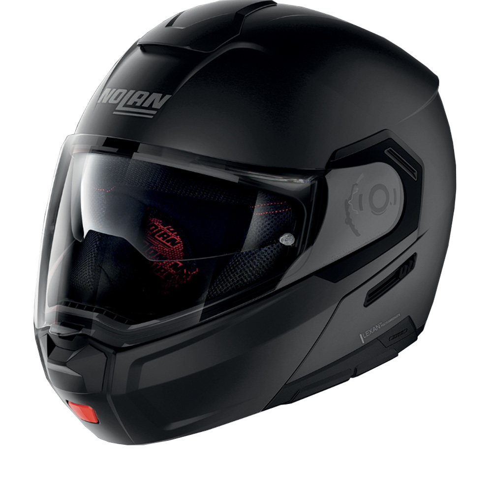 Image of Nolan N90-3 Classic 10 Flat Black ECE 2206 Modular Helmet Size S EN