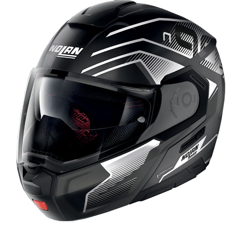 Image of Nolan N90-3 Comeback 43 Flat Black ECE 2206 Modular Helmet Size 2XL EN