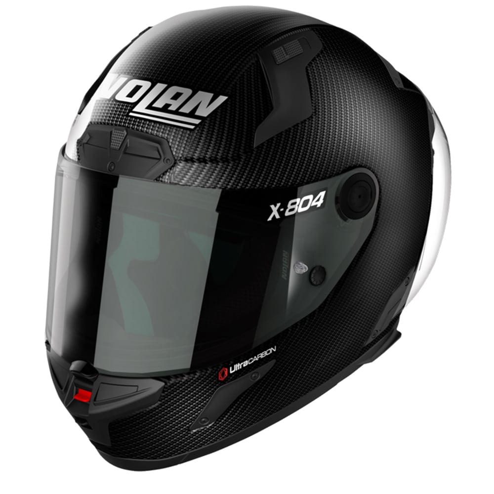 Image of Nolan X-804 RS Ultra Carbon Puro 002 Flat Carbon Full Face Helmet Size 2XL EN