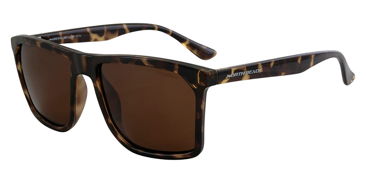 Image of North Beach Sterlet Polarized 70734 Óculos de Sol Tortoiseshell Masculino BRLPT