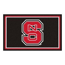 Image of North Carolina State Floor Rug - 4x6