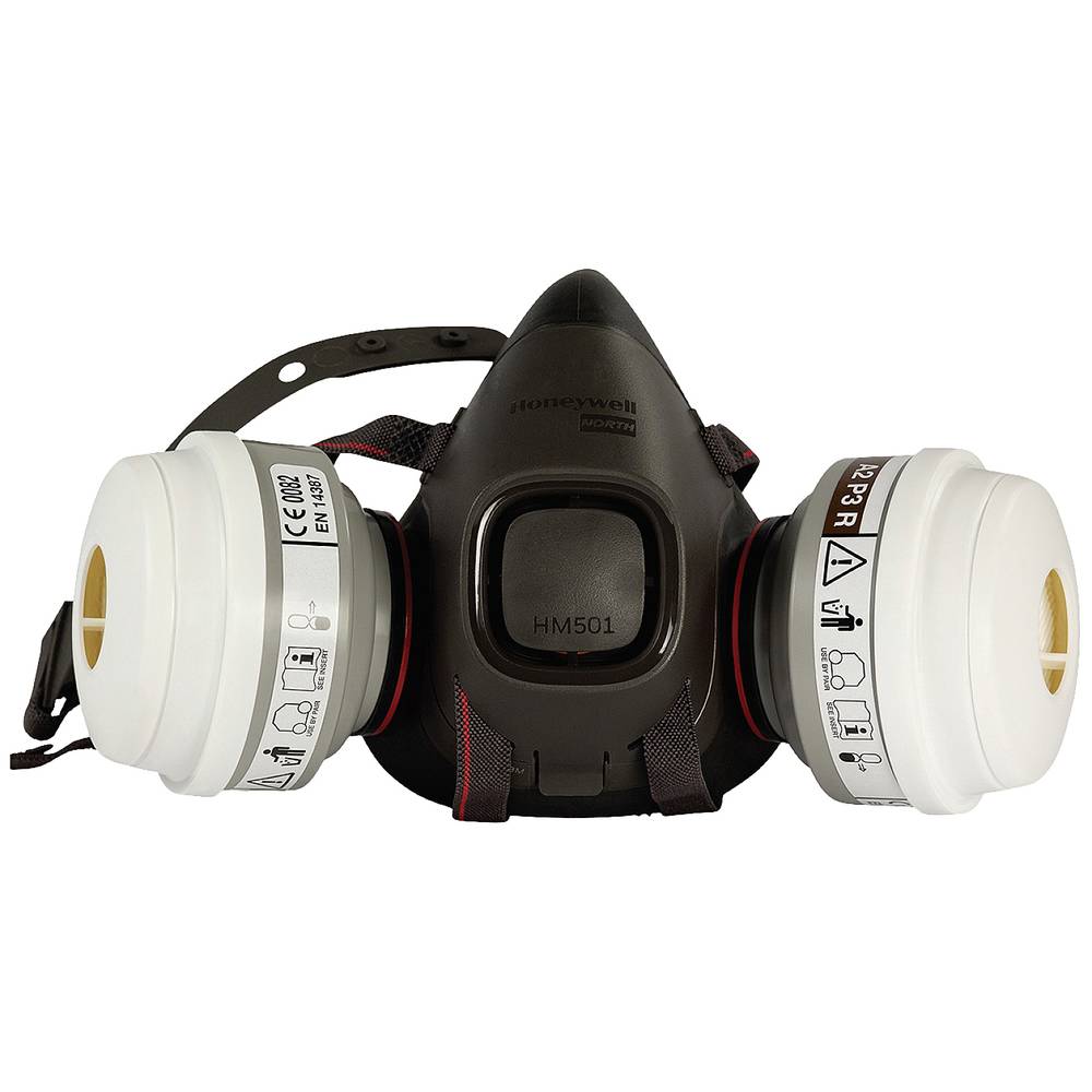 Image of North HM501 HM50055PSS Half mask respirator set A2P3 R