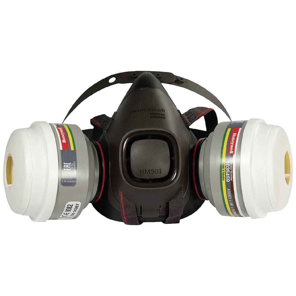 Image of North HM501 HM50059PSS Half mask respirator set ABEK1P3