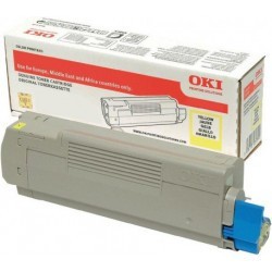 Image of OKI 46490605 žltá (yellow) originálny toner SK ID 10812