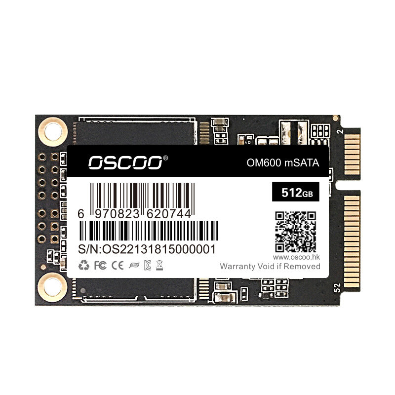 Image of OSCOO mSATA Internal Solid State Drive Hard Disk MLC SATA III SSD for Tablet Laptop Desktop PC mini PC OSCOO OM600