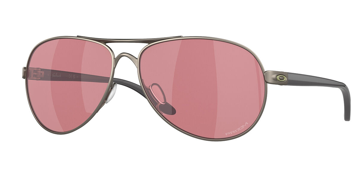 Image of Oakley OO4079 FEEDBACK 407949 Óculos de Sol Gunmetal Feminino BRLPT