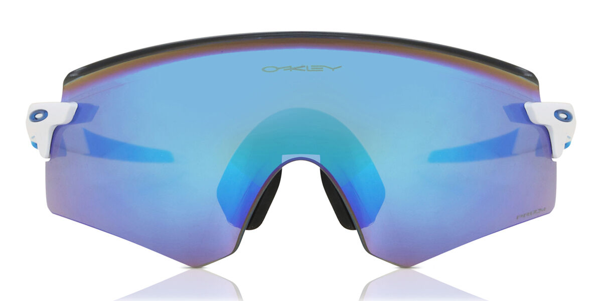 Image of Oakley OO9472F ENCODER Asian Fit 947205 139 Lunettes De Soleil Homme Blanches FR