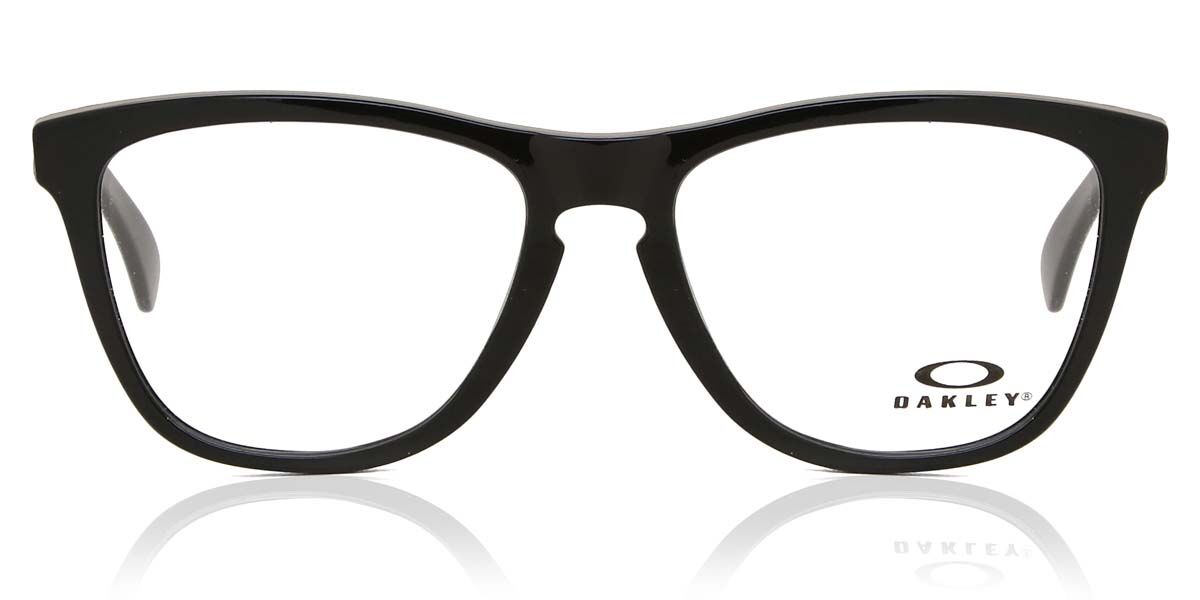 Image of Oakley OX8137A FROGSKINS RX A Asian Fit 813701 54 Svarta Glasögon (Endast Båge) Män SEK