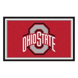 Image of Ohio State University Floor Rug - 4x6