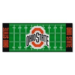 Image of Ohio State University Football Field Runner Rug