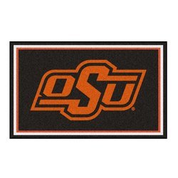 Image of Oklahoma State University Floor Rug - 4x6