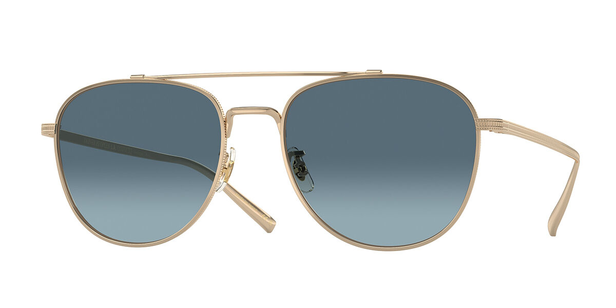 Image of Oliver Peoples OV1335ST Rivetti 5035Q8 Óculos de Sol Dourados Masculino BRLPT