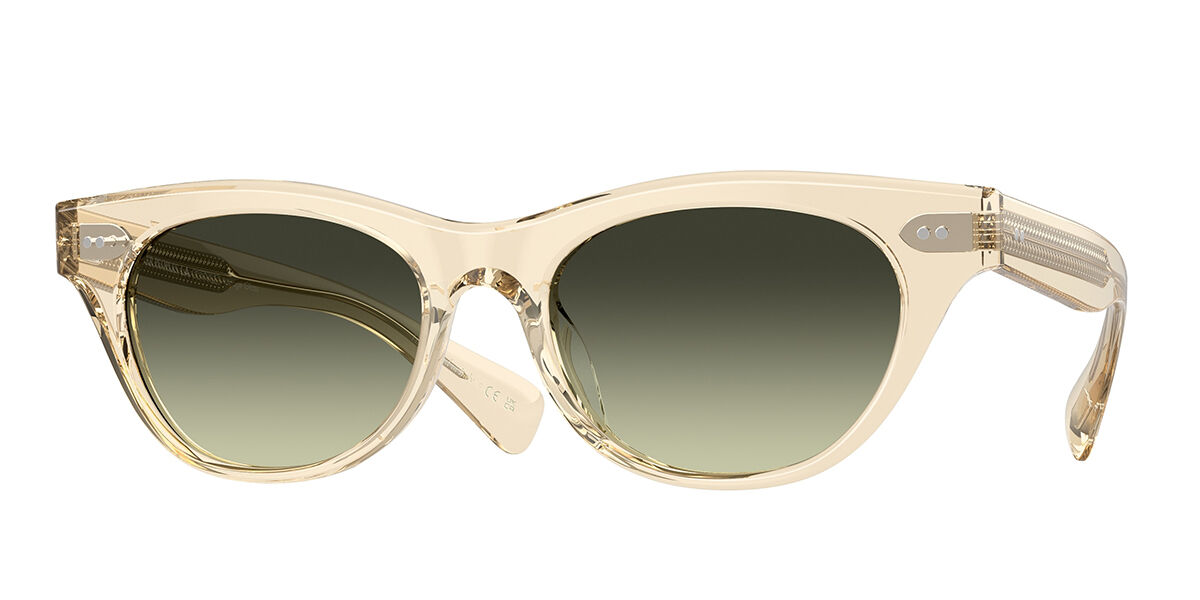 Image of Oliver Peoples OV5541SU Avelin 1094BH 52 Brązowe Damskie Okulary Przeciwsłoneczne PL