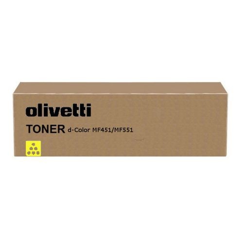 Image of Olivetti B0819 żółty (yellow) toner oryginalny PL ID 5536