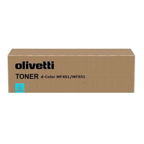 Image of Olivetti B0821 błękitny (cyan) toner oryginalny PL ID 5534