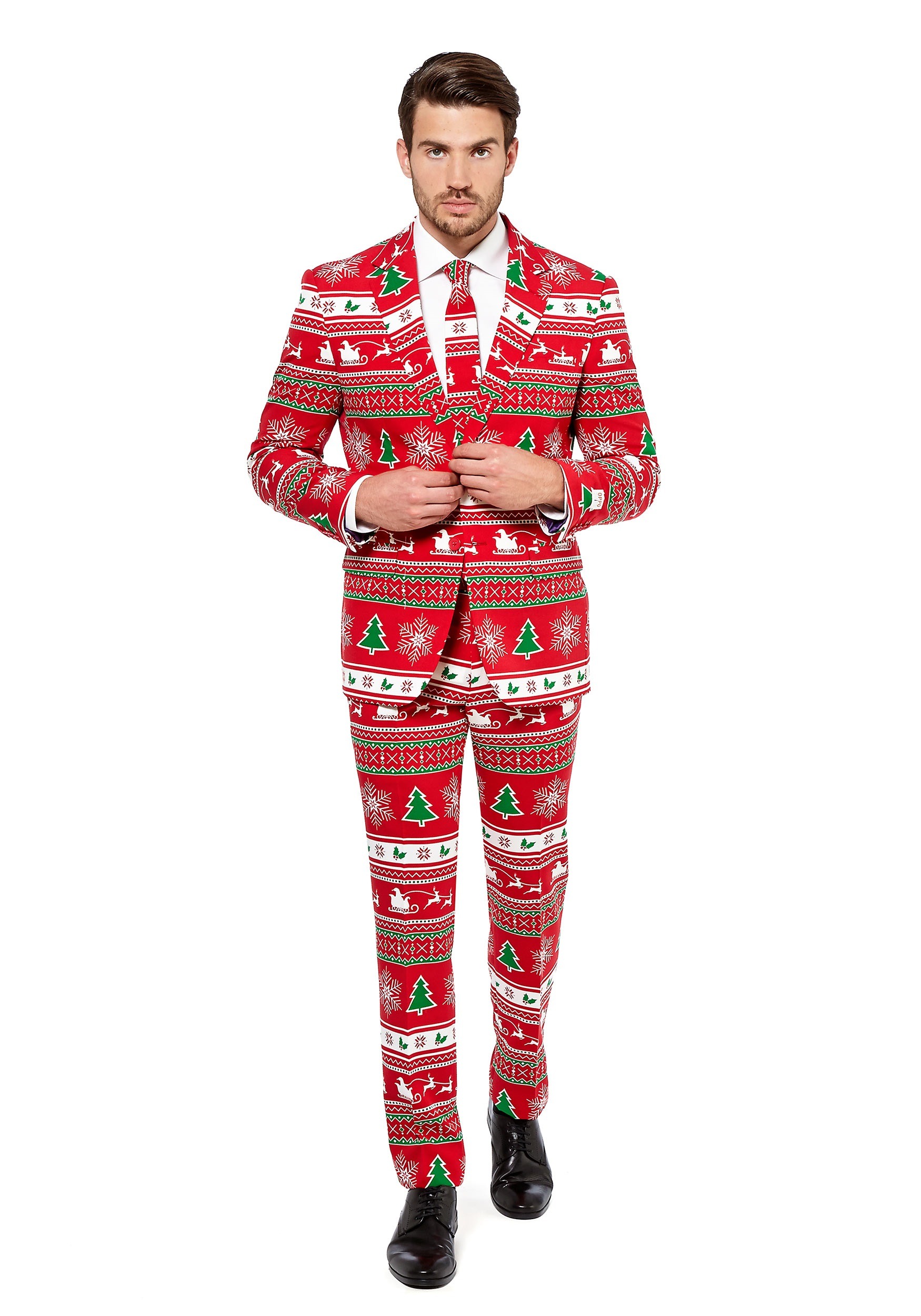 Image of OppoSuits Winter Wonderland Suit for Men ID OSOSUI0054-44